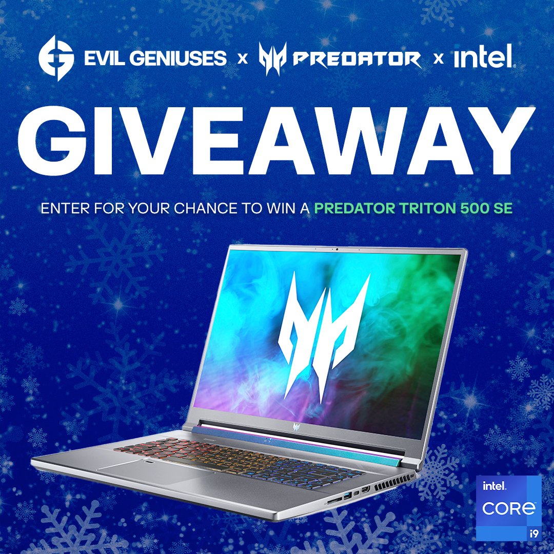 Ready to ring in the holidays? We’re celebrating the season of giving with a #PredatorGaming giveaway!

@predator_USA | @intelgaming

ENTER HERE: evlgn.us/PredatorGiveaw…