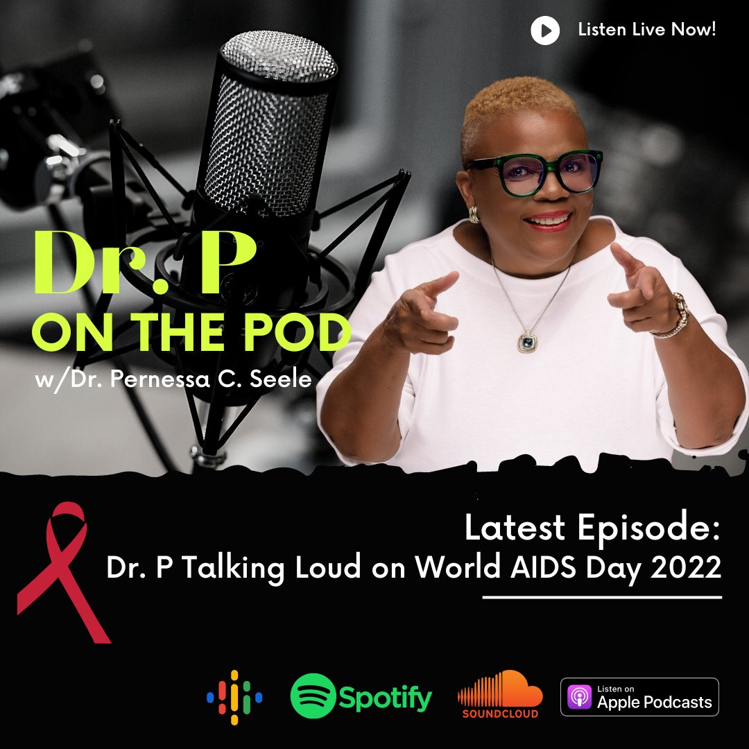 Today, I am musing about World AIDS Day 2022 and giving thanks for a successful Healthy Churches 2030 Conference as we leap forward to all of God’s blessings in 2023. Listen now: drponthepod.buzzsprout.com. 
#theBalmInGilead #WorldAIDSday #DrPonthePod