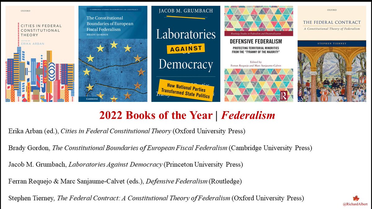 🎉 The 2022 Books of the Year | Federalism 📚