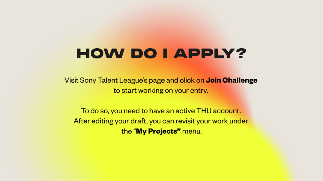 Trojan_Unicorn's tweet photo. Getting your questions out of the way about #SonyTalentLeaguebyTHU !
Here‘s a breakdown of the following steps, from the second you start your project to what you can expect to happen in the coming months.

Are you ready to join the challenge? Visit https://t.co/6U3iaKlG40 https://t.co/3689fYpxWL