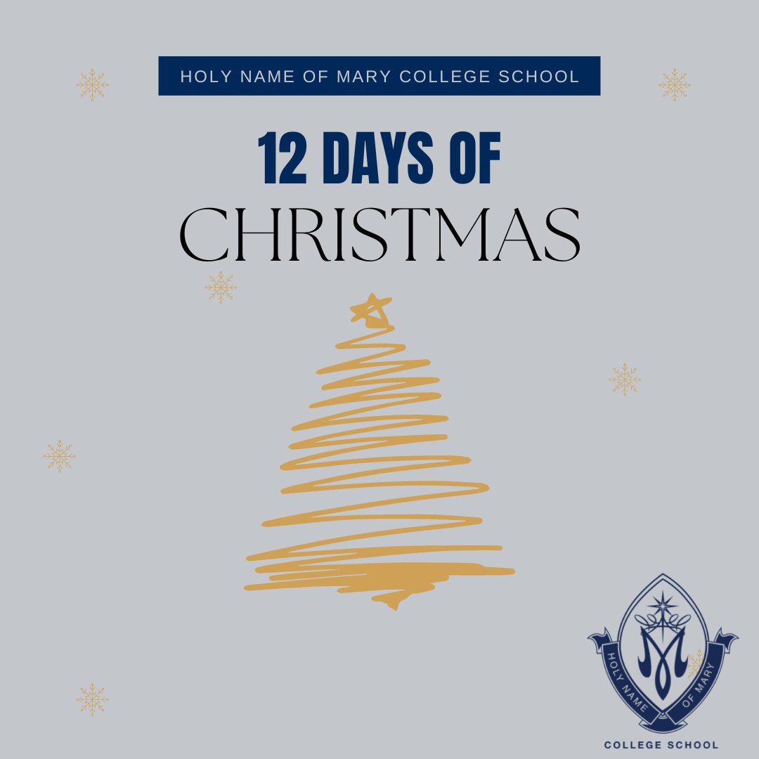 Happy December #HNMCS! Our 12 Days of Christmas Raffle is back! We would also like to remind you that our Christmas Concert is Thursday, December 8 at 6:30 pm. Purchase tickets: linktr.ee/holynameofmary…