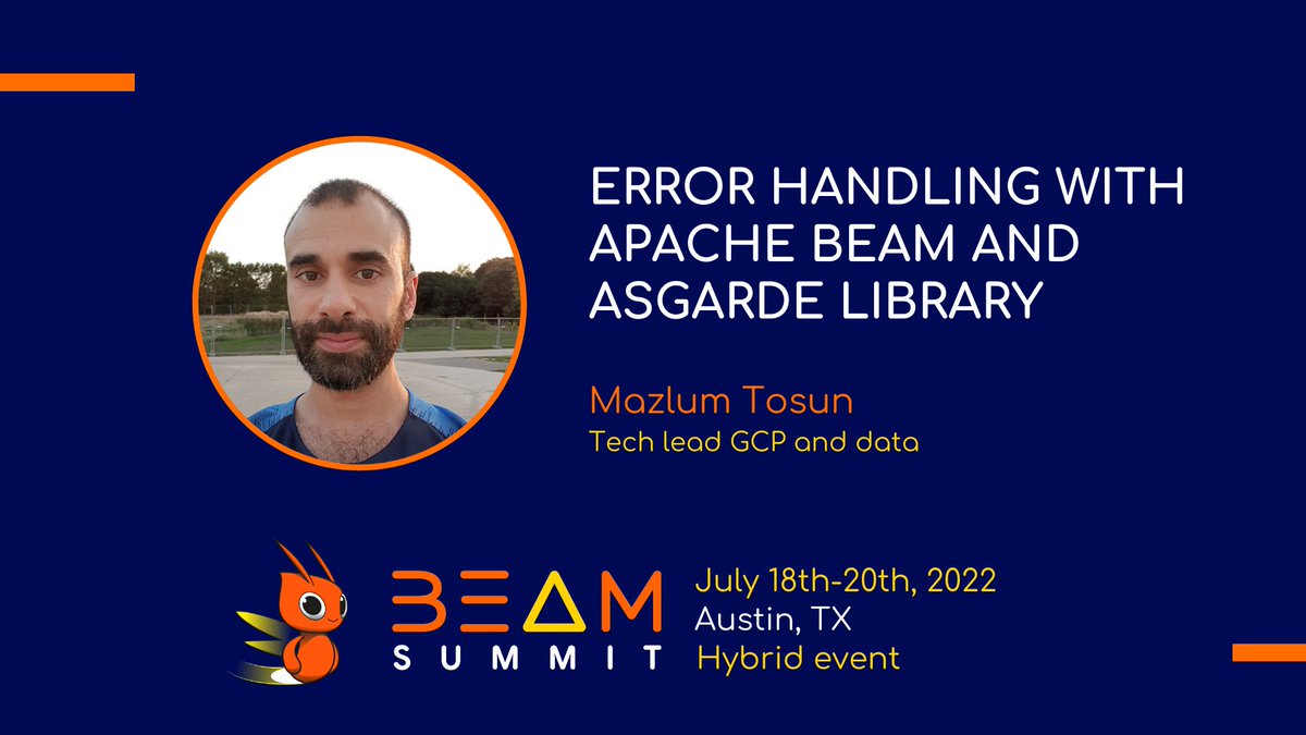 Interested in learning how to create a library for error handling with Apache Beam Java and Kotlin? Take a look here! 🎬 bit.ly/3R134tl
