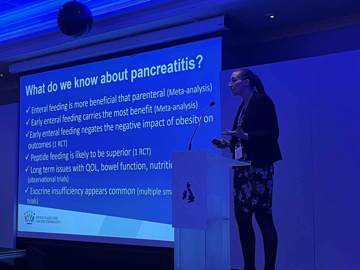 The Pancreatic Society of Great Britain & Ireland (@thepancsocgbi) on Twitter photo So as we head towards dinner and a well deserved catch up with everyone we have <a href="/MaryHPBRD/">Mary Phillips</a> talking to us about the optimal time for enteral nutrition!! So as we head towards dinner and a well deserved catch up with everyone we have <a href="/MaryHPBRD/">Mary Phillips</a> talking to us about the optimal time for enteral nutrition!!