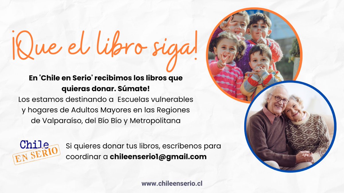 ChileSerio's tweet photo. #SomosChileenSerio #Dona #Libros #Navidad RT https://t.co/uDEnTWfjzM