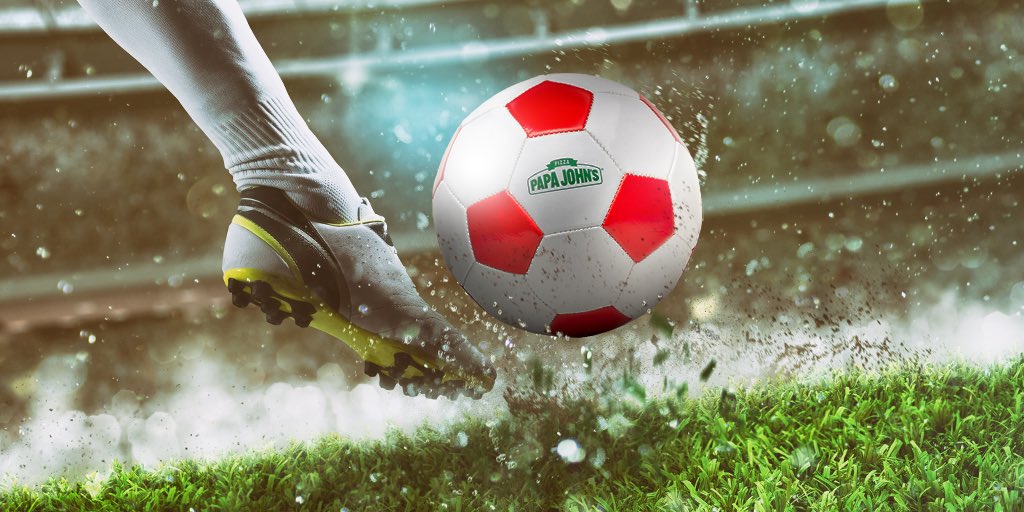 PapaJohns_ES's tweet photo. ¡ALERTA SORTEO MUNDIAL DE FÚTBOL ⚽️🍕! 
Sorteamos 3 balones Papa John’s + 3 pizzas para que disfrutes y vivas todos los partidos como te mereces 😜
 
Para participar tienes que:

⁃Seguir a @papajohns_es 
⁃Dar RT
-Comentar con quien te echarías una pachanguita https://t.co/X7aDIMJrRj
