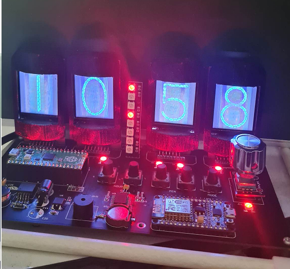 PassgateTech's tweet photo. Nixie Lcd Clock #RaspberryPICO + #st7735 #Nixie #Nixieclock #Gadgets #DIY #NixieTube

https://t.co/QDH4cOAqTh https://t.co/sLZEOpCMB7