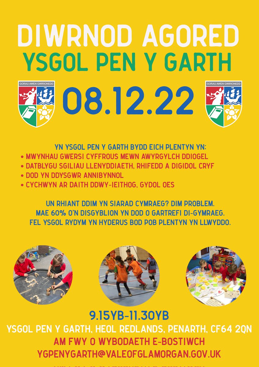 Ysgol Gymraeg Pen y Garth tweet media