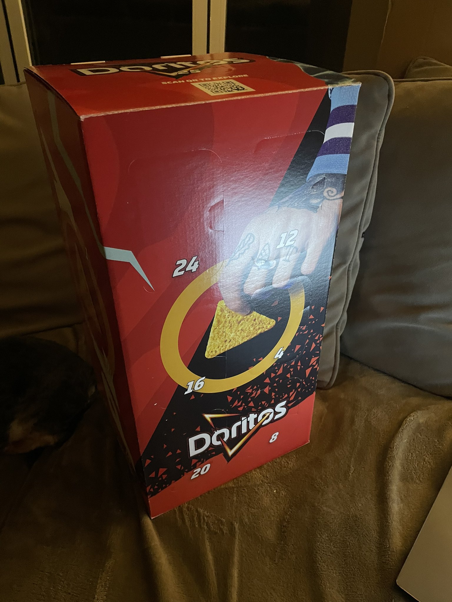 Dave on Twitter "Doritos advent calendar. Guess the flavour for number