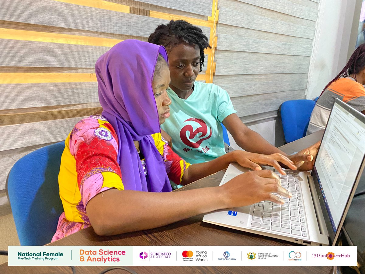 131SFH's tweet image. NATIONAL PRETECH TRAINING PROGRAM

Today&apos;s lesson saw the ladies learning how to create lists and dictionaries and how to use them to store and access data in #python

#pretechtraining #DataScience #DataAnalytics #datascienceandanalytics #DataVisualization #pretechtrainingprogram