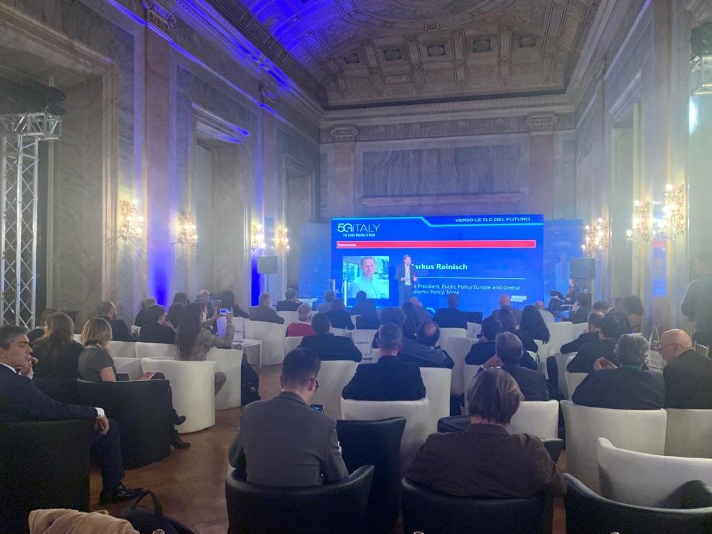 #5Gitaly2022 @markus_reinisch @Meta : “We need to still find a solution of how we work together because if we don’t do this we will not be able to read the benefits of the next generation of the Internet” #TLC #5G