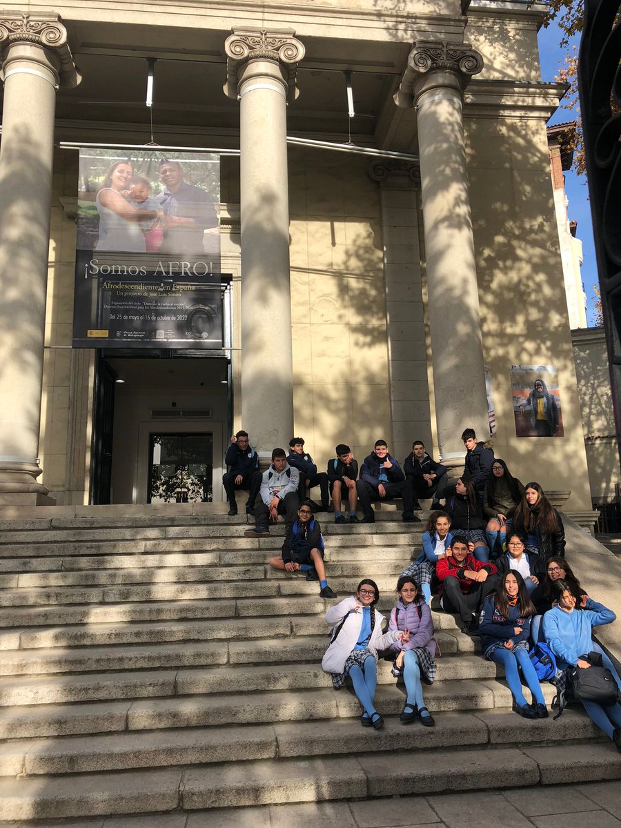 sanjosevalde's tweet photo. 👉Los alumnos de #2ESOB han visitado el @museo_nacional_antropologia desde el área de #GeografíaeHistoria
#SanJosé #Since1878 #colegiosHHCC #EducaciónVicenciana #colegiosconalma https://t.co/nwNEVaDn1D