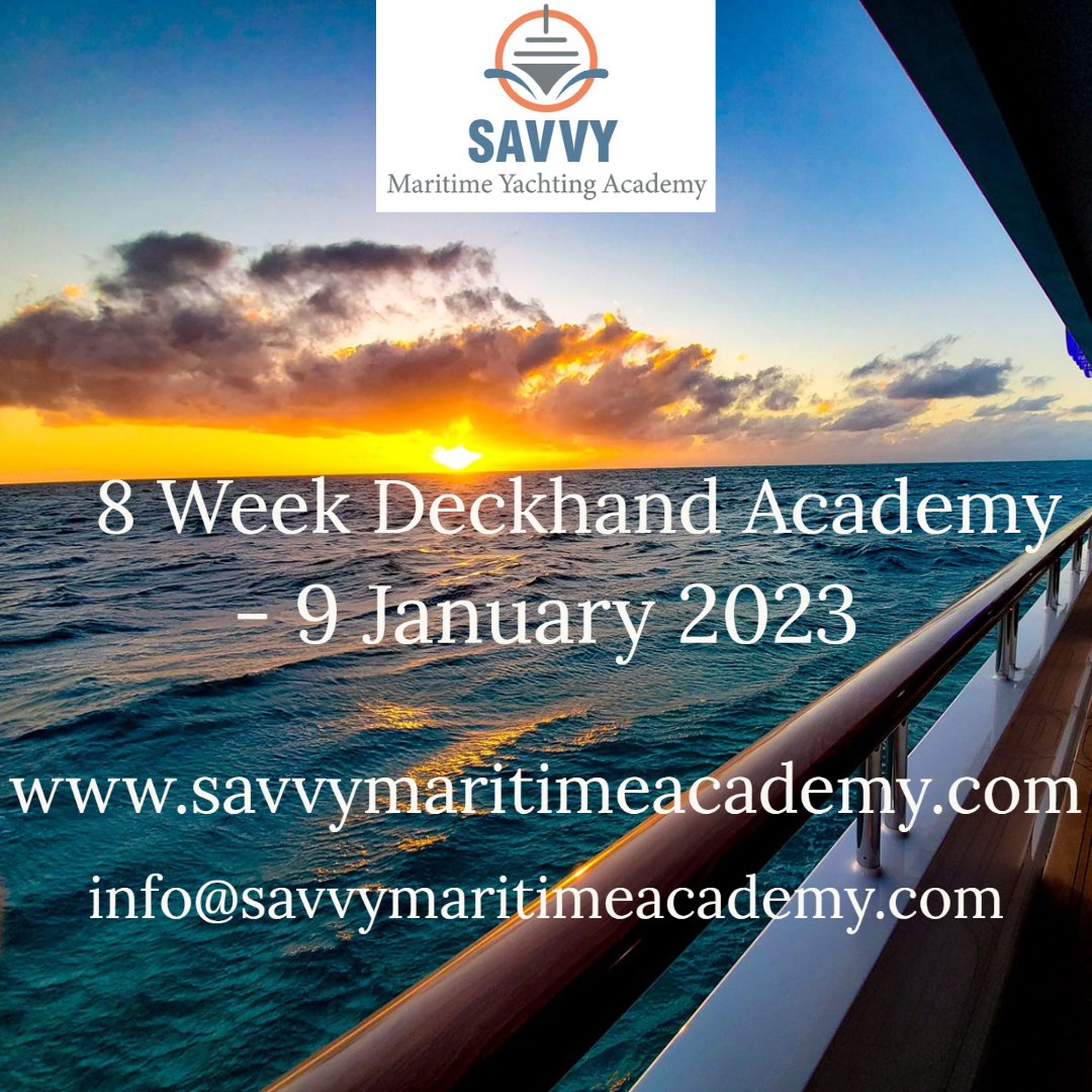 Savvy Maritime Yachting Academy (@savvymaritime) on Twitter photo 