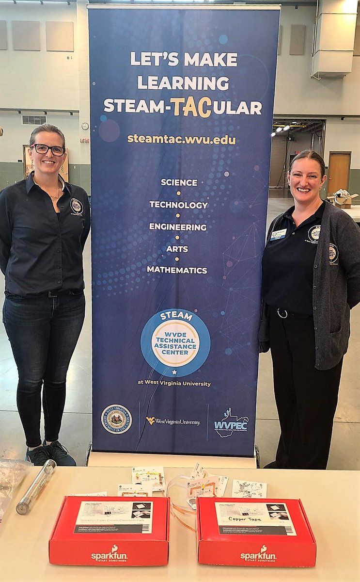 We saw a lot of BRIGHT💡futures at the NASA Kids Day &amp; Careers Event! Over 400 students explored STEAM opportunities and careers. Students who visited our station were able to build paper circuits from <a href="/SparkFunEDU/">SparkFun Education</a>! Thanks to <a href="/NASAIVV_ERC/">NASA IV&V ERC</a> for hosting a STEAMazing event!