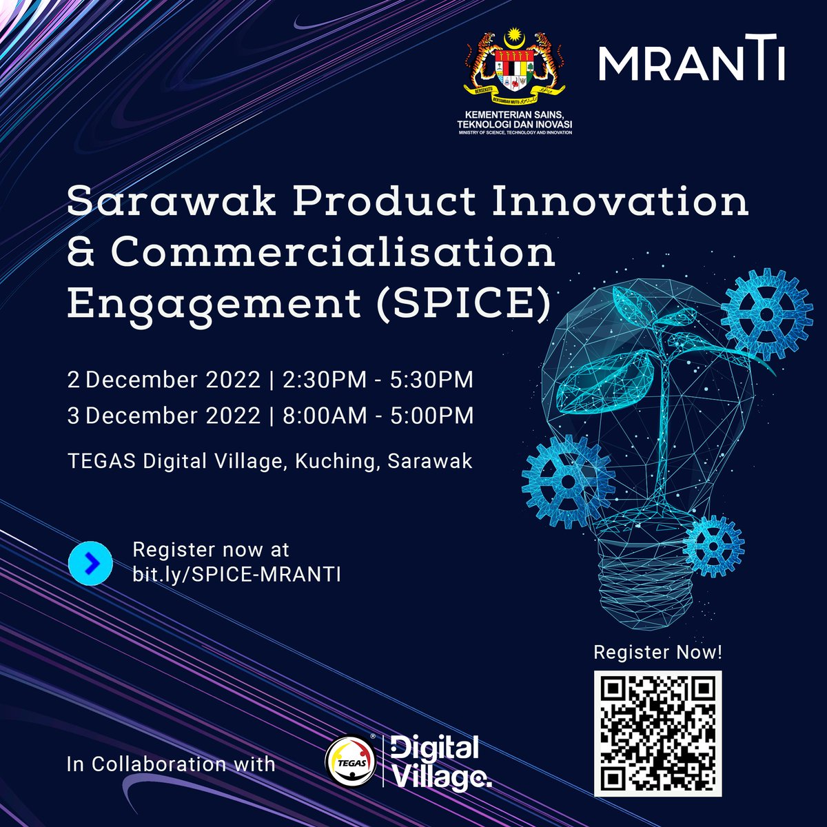borneo744's tweet photo. Sarawak Product Innovation &amp; Commercialisation Engagement (SPICE) oleh MRANTI merupakan event berasaskan seni dan pertanian yang bertemakan 'Ideas to Impact'. https://t.co/jJ6h0GWv9F