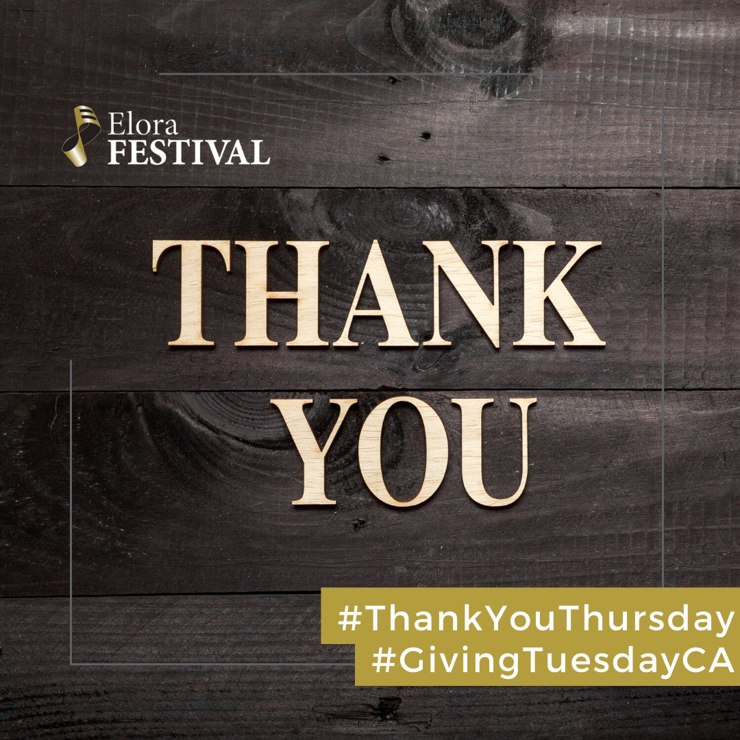 Today is #ThankYouThursday and we would like to thank everyone for the generous donations we received on Giving Tuesday. We are grateful for all our supporters and every donation makes a difference.

So.....thank you!