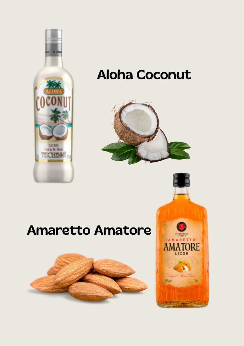pepbodeguer's tweet image. Novetats !!!

Aloha Coconut (Rom/Coco)

Amaretto Amatore

@Teichenne