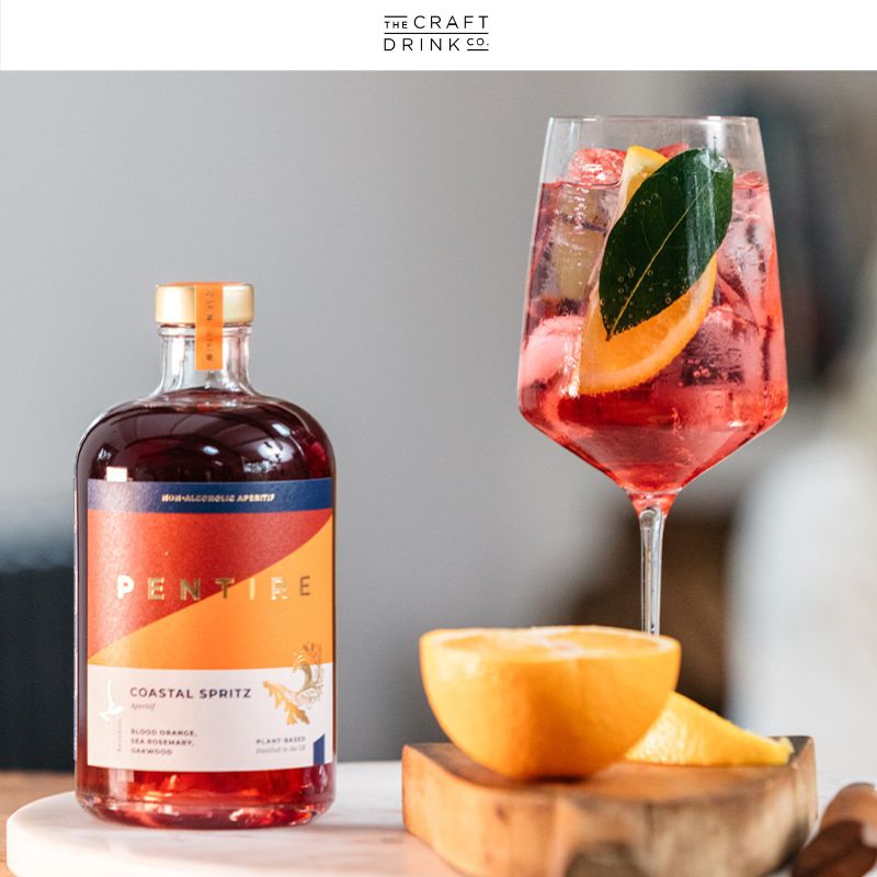 This month, we welcome a new addition to the <a href="/PentireDrinks/">Pentire Drinks</a> range in the form of a Coastal Spritz Aperitif. 

This is a non-alcoholic alternative to an Aperol. Pentire’s signature botanicals are carefully blended with Blood Orange, Sea Rosemary and Oakwood.