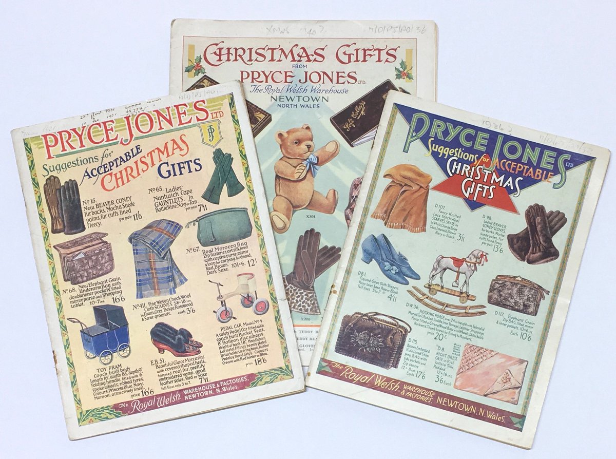 ArchivesWales's tweet photo. #EYAThrowback It’s the 1st of December so how about some Christmas gift suggestions from the Pryce Jones collections at @PowysArchives 🎁What's on your wish list? #YourArchive https://t.co/ZSD2ifBad4
