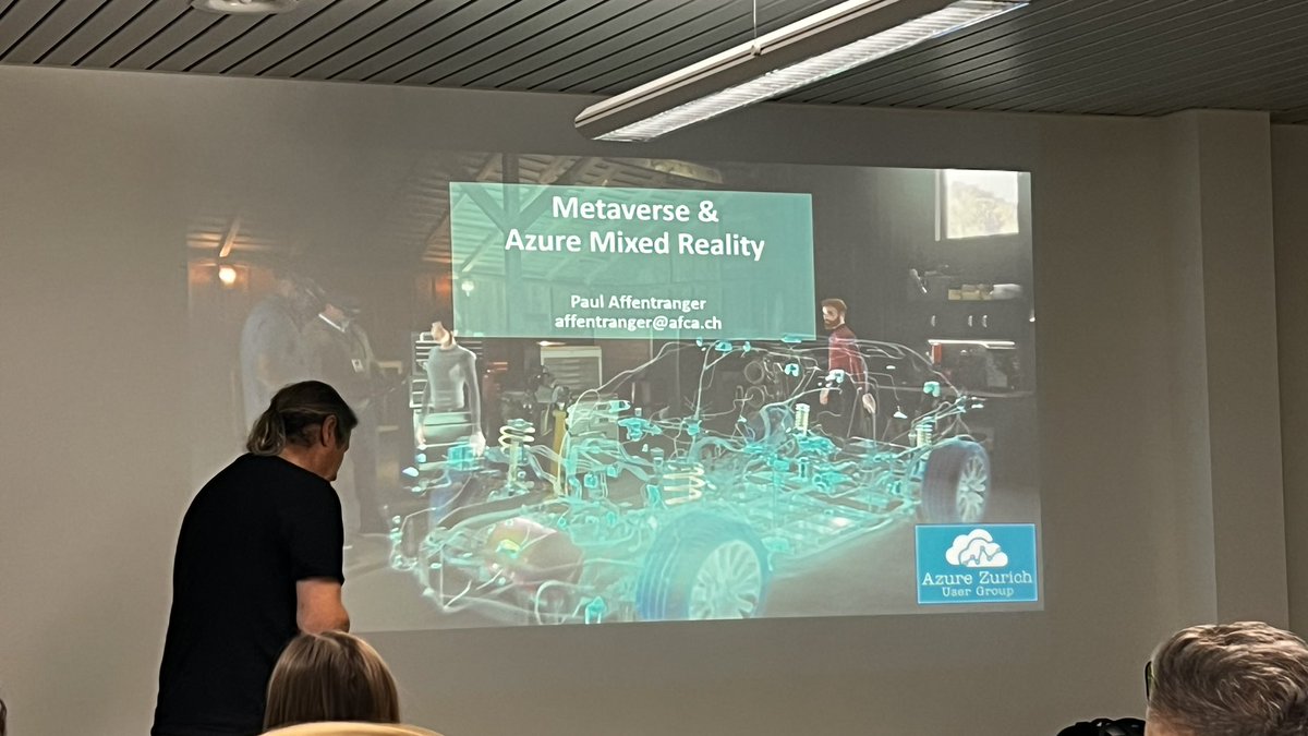 corcav's tweet photo. Back to the roots #hololens #ar #Azure #azurezurich https://t.co/AkaUmGtkI2
