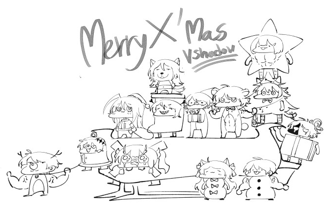 JUNEVY888's tweet photo. 🦋🦋🦋
Merry X'Mas VSHADOW 🎄🎄🎄 https://t.co/aoCqh7KbA5