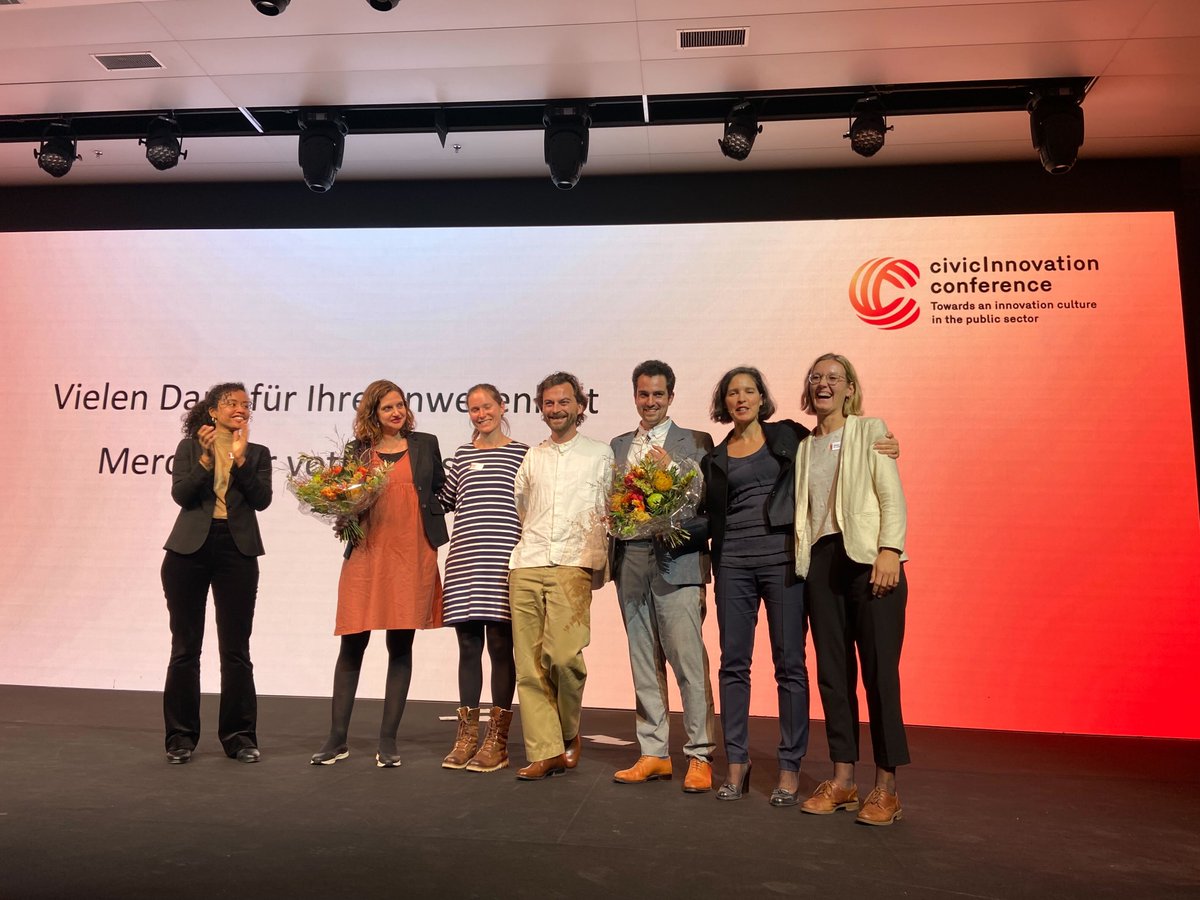 Wie geht mehr #Innovation in der öffentlichen #Verwaltung? Dieser Frage ging das Pionierprojekt <a href="/civicChallenge/">civicChallenge</a> an der ersten nationalen Innovations-Konferenz für Verwaltungen nach und verkündete zum Abschluss des Tages noch die 3 Siegerprojekte der diesjährigen civicChallenge.