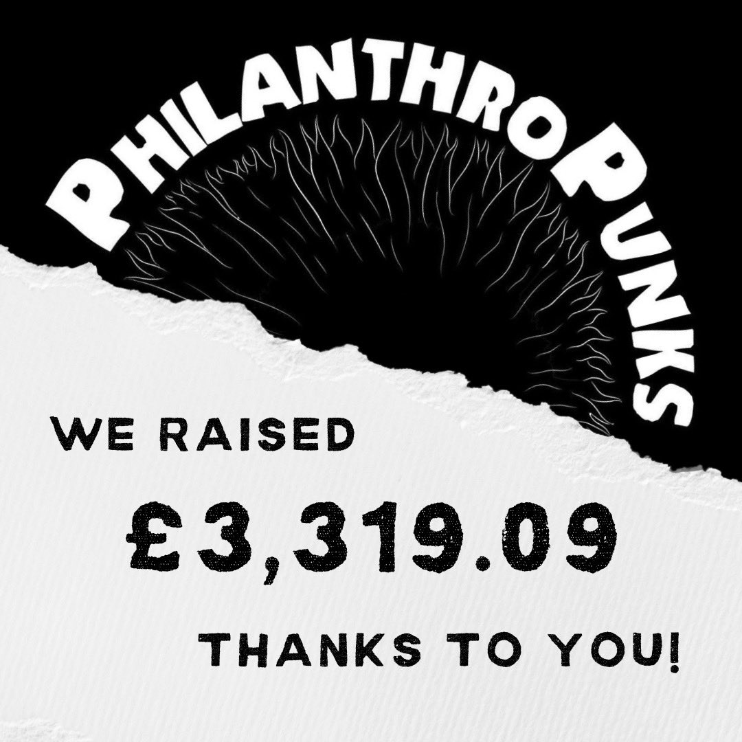 #PhilanthroPunks2022 in aid of <a href="/glassdoorlondon/">Glass Door Homeless Charity</a> is a wrap! To everyone who so generously donated this year, helped out, &amp; cared as much as we did to help others this winter — thank you from the bottom of our hearts 🖤🖤🖤
#helpendhomelessness #punkrocksaveslives