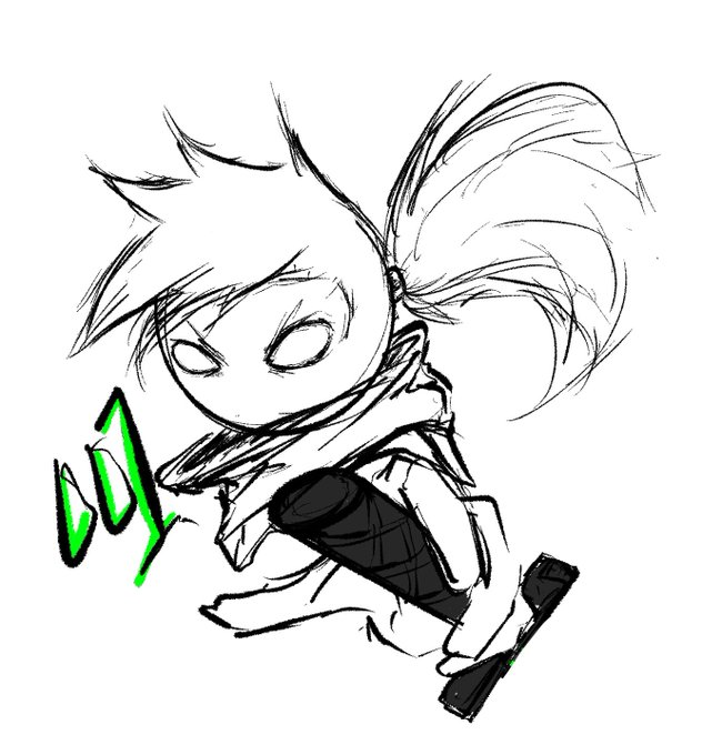 endou on Twitter "RHG yasuo paintbrush hair jokes aside, I really dig