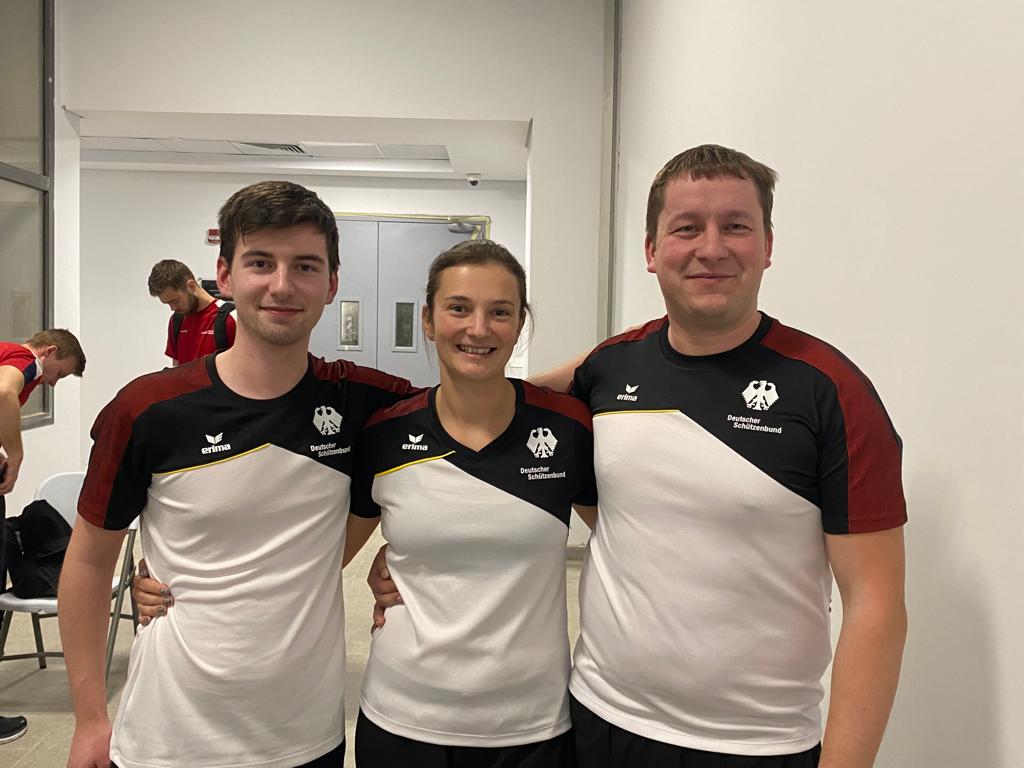 DSB_de's tweet photo. 3⃣ Medaillen sind den DSB-Schützen beim Weltcupfinale in Kairo bereits sicher. Weitere 6⃣ möglich 👉https://t.co/ZOx0cJi3ei

@SID_Sportnews @dpa_sport @mz_de @BR24sport @SWRsport @badischezeitung @sportschau @sportstudio https://t.co/hb9E5uBkFp