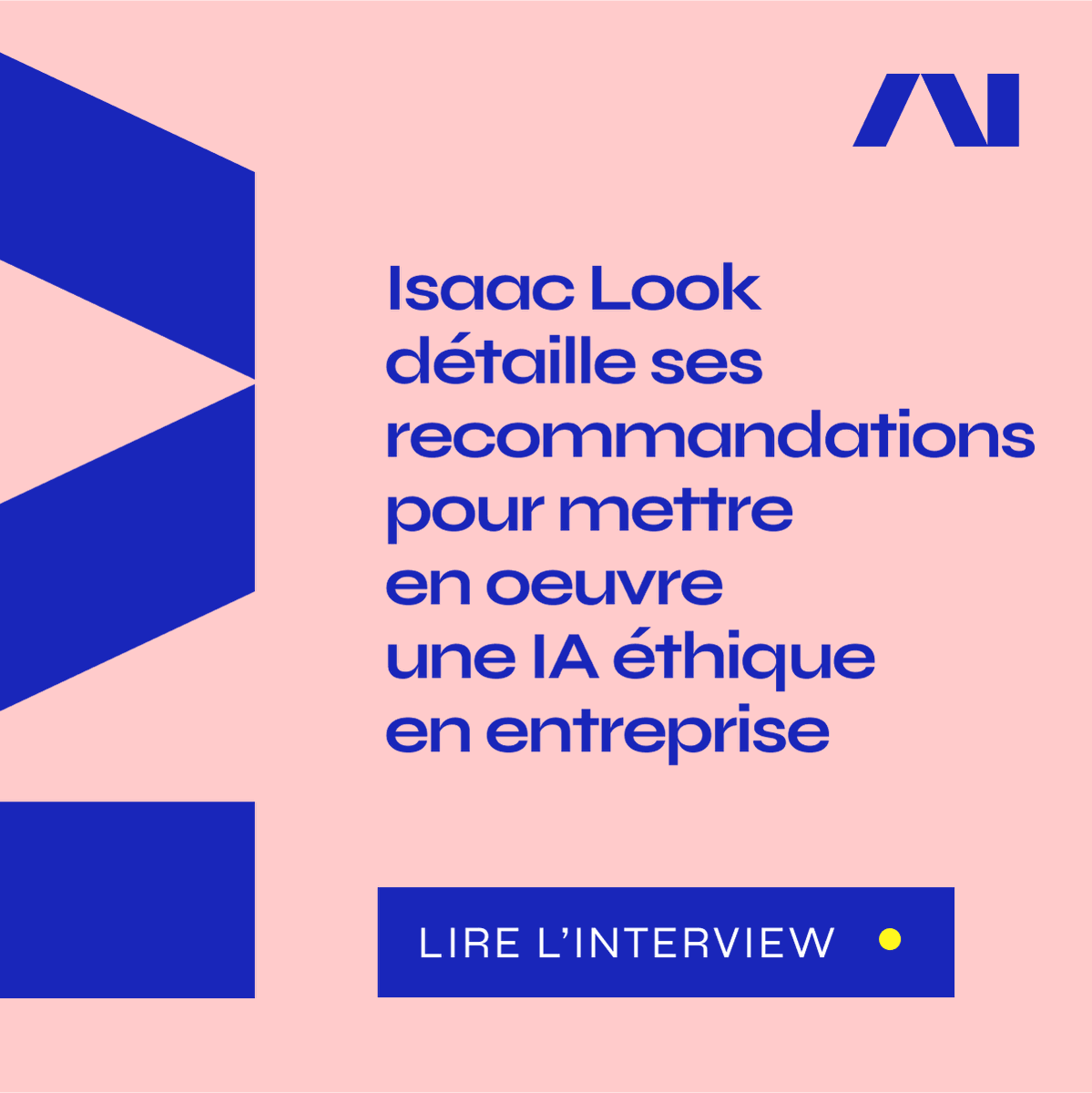 PositiveAI__'s tweet photo. [#PositiveAIExperts] Selon Isaac Look, @MalakoffHumanis, : « Une IA éthique implique de nombreux métiers et chacun doit apporter sa vision et ses éléments de réponse à chaque étape des projets d’IA. » 💬 Pour lire la suite 👉 https://t.co/bKdUJWDGdW https://t.co/OB9qpJwRQN