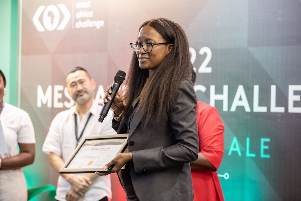MESTAfrica's tweet photo. Drumroll, please! 🥁🥳
The winner of the MEST Africa Challenge is @kwelyco
#MAC22 https://t.co/9pX4Q3z7Sg