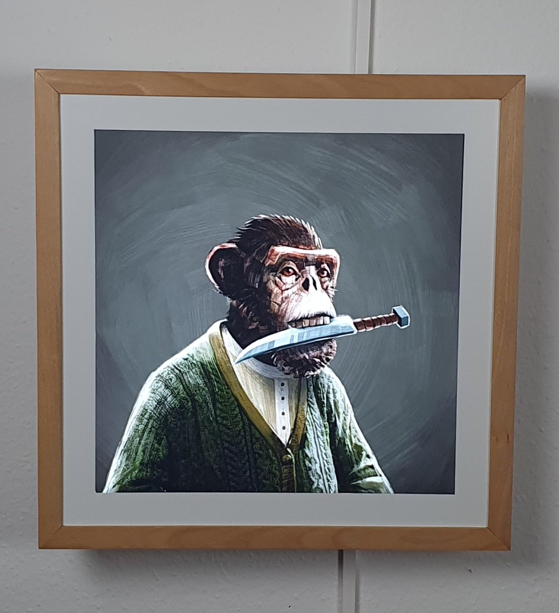 What's the best way to frame an <a href="/the_ape_society/">The Ape Society</a>? 

24" Round NANO Frame or
22" Square NANO Frame 🤔

#NFT #ADA #CNFT #Cardano #CNFTCommunity #apesociety