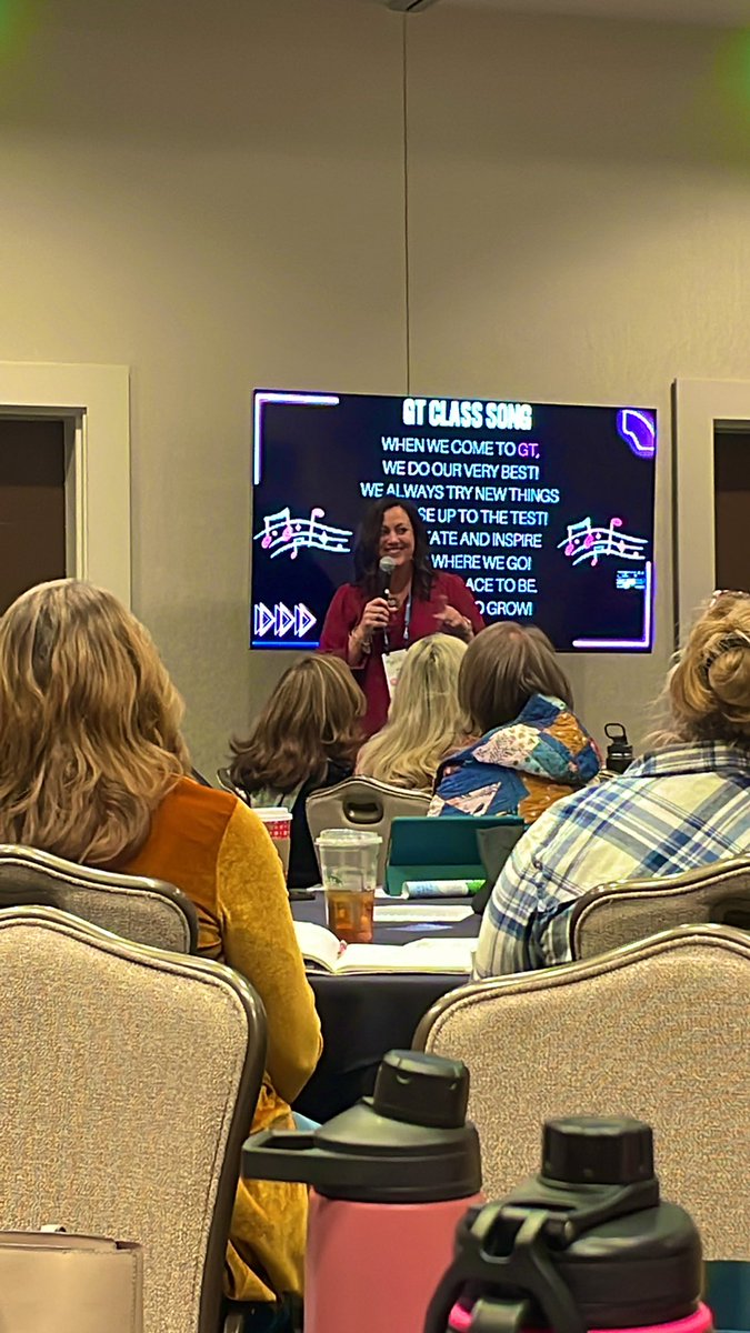 Hanging out with the always energetic <a href="/InventOurFuture/">Misty Lewin</a> this morning!