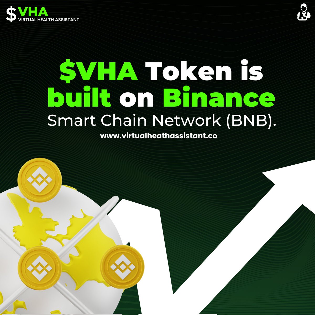 VHATOKEN's tweet photo. Binance smart chain is one of the world's fastest block chain. BSC is well known for its lightning-fast transaction.
https://t.co/mYjfzydxK2 
#Cryptocurency #newcrypto #binance https://t.co/nCgrxH0TIO