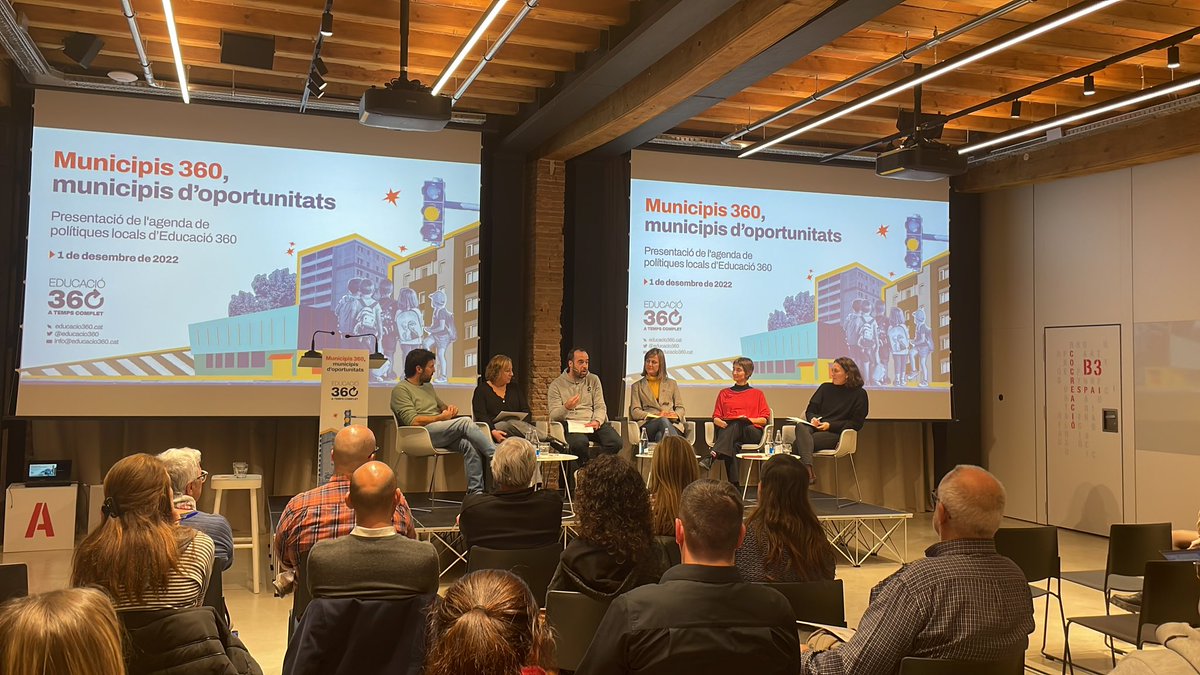 FathiaBenhammou's tweet photo. 1-Quines mesures han implementat els diversos municipis per garantir l’accés equitatiu? Connexió i prescripció; Implicar als centres educatius de primària i secundària pq facin de prescriptors d’activitats extraescolars, oferta educativa de qualitat connectada amb els centres https://t.co/nXZgq7BteW