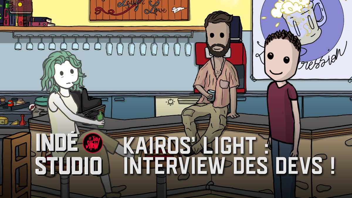 💾Indé Studio 🎙️

On a interviewé le duo de devs du jeu <a href="/KairosLight/">Kairos'Light</a> et ce n'est pas peu de dire qu'ils ne font rien comme les autres !

👉🏽 youtube.com/watch?v=J_RgVt…

[ #indiegame #pointnclick #jeuindé #IndieGameDev ]
