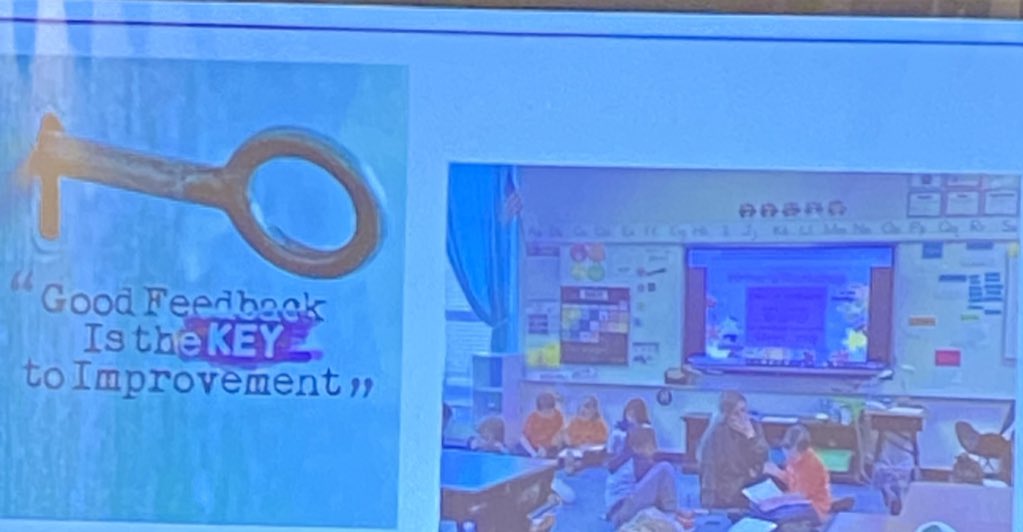 RotashaLMoore's tweet photo. Good Feedback Is The Key To Improvement! #believeit22 #think22 @rockwallschools https://t.co/OHMmrwwzRV