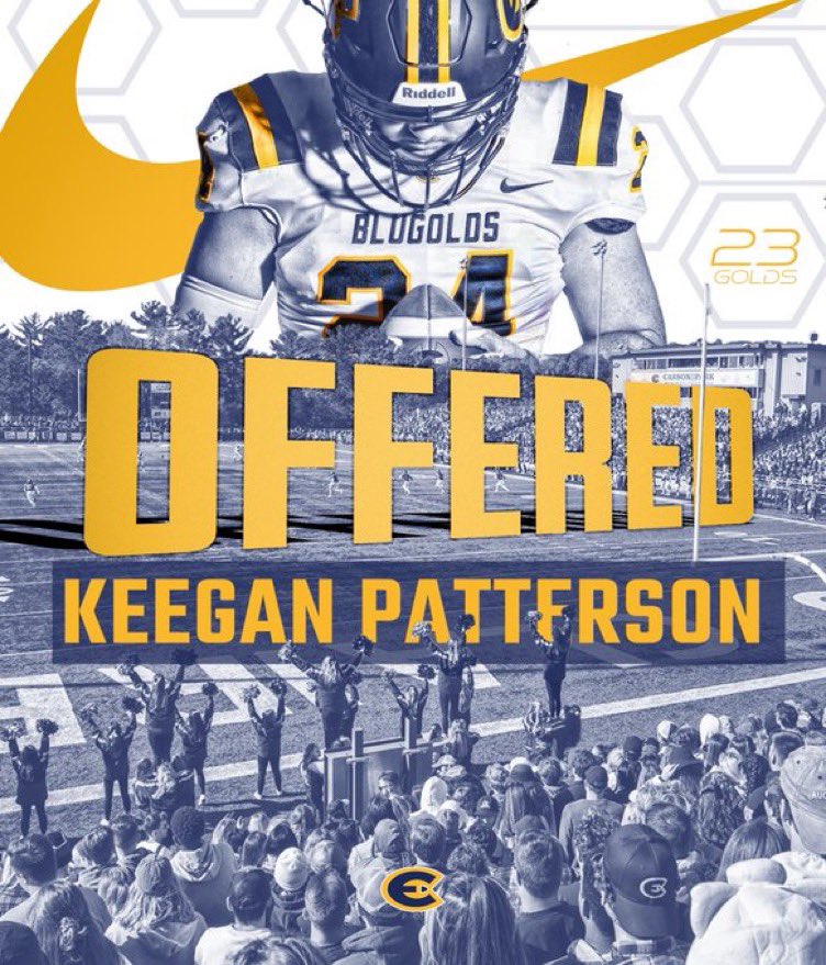 KeeganPatterso2's tweet photo. I’m excited to receive an offer from Eau Claire! Thank you @Coach_Trip and @CoachBeschorner https://t.co/Nr1IMpe3Au