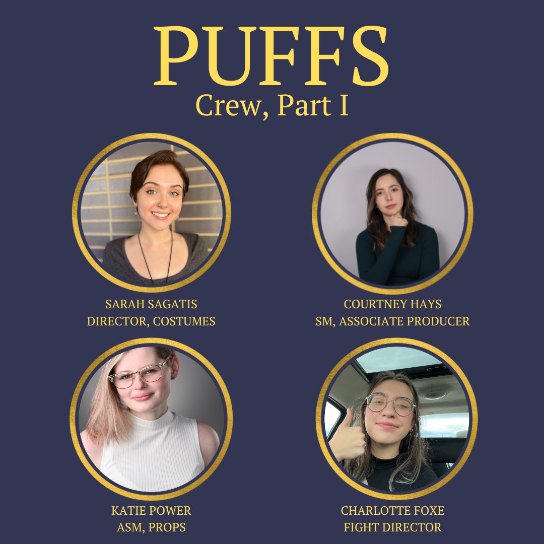 trash_rats_fred's tweet photo. WE OPEN TOMORROW!!! what better excuse to show off our production crew that’s been working hard to make this production as magical as possible? 💛💛💛 https://t.co/YZUC5hGDZ8