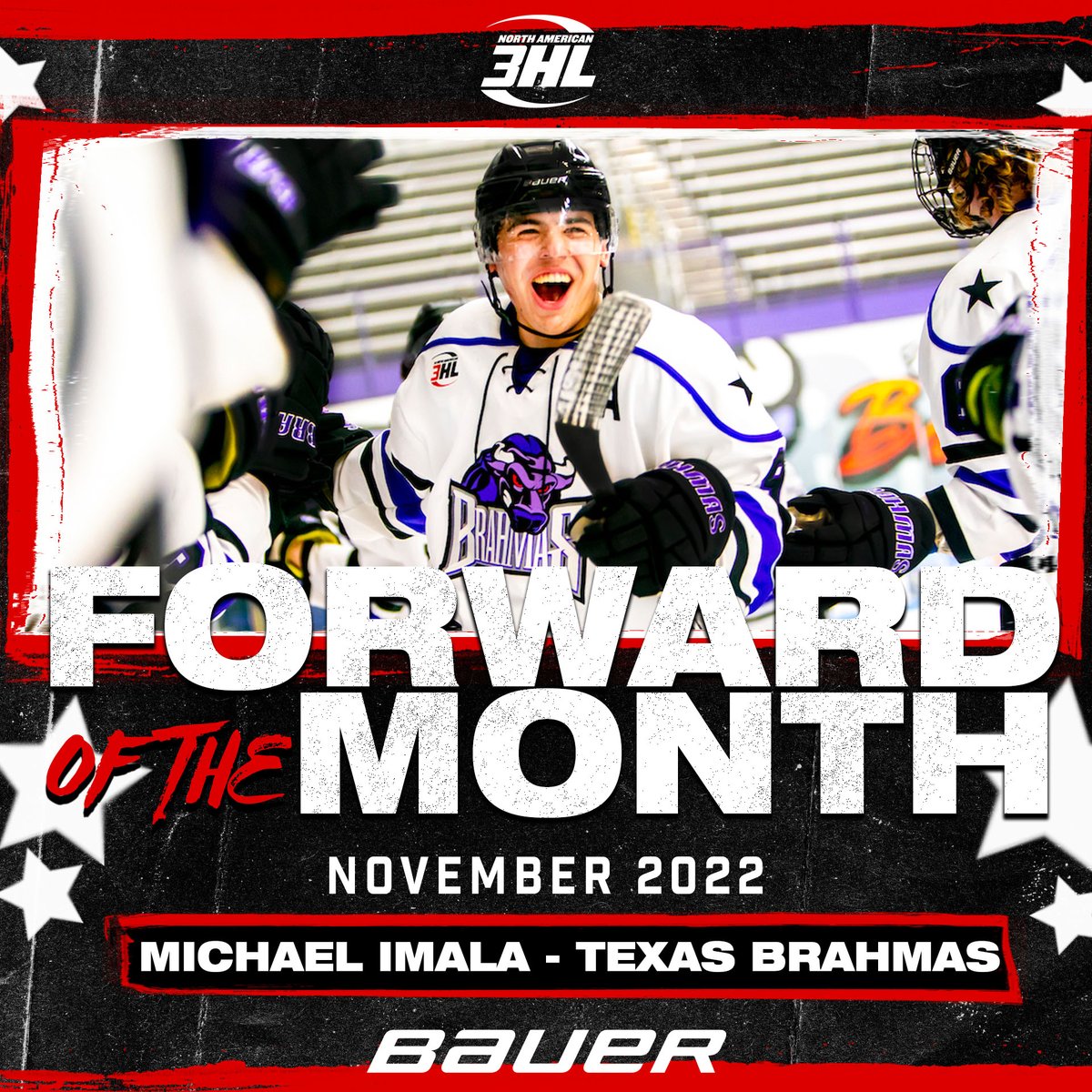 NA3HL (@na3hl) on Twitter photo #NA3HL <a href="/BauerHockey/">BAUER Hockey</a> Forward of the Month for November 2022: Michael Imala, <a href="/TXBrahmas/">Texas Brahmas</a> na3hl.com/news/story.cfm… #NA3HL <a href="/BauerHockey/">BAUER Hockey</a> Forward of the Month for November 2022: Michael Imala, <a href="/TXBrahmas/">Texas Brahmas</a> na3hl.com/news/story.cfm…