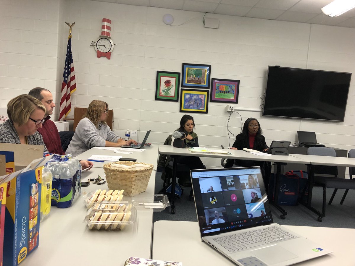 triezkaren's tweet photo. IPA South Cook Region Meeting at Kolmar School and on google meets. Thanks to region members who participated in the meeting. Reminder award nominations are due soon.@ilprincipals #scipa https://t.co/1AYWgEsI81