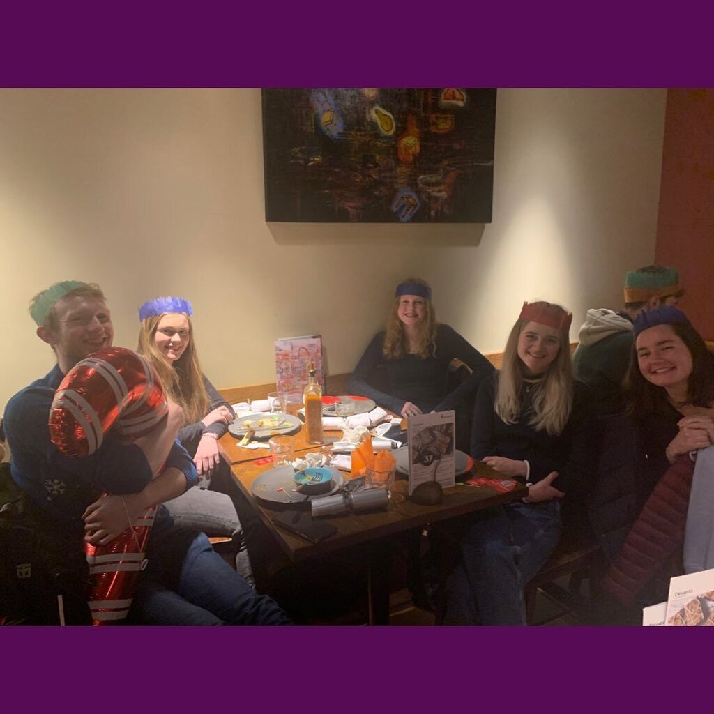 DU_TKD's tweet photo. Great to see so many people at the Christmas Nando’s! Thank you everyone for another amazing term of taekwondo, can’t wait to see you all in 2023 :) https://t.co/AvQeTbrg2L