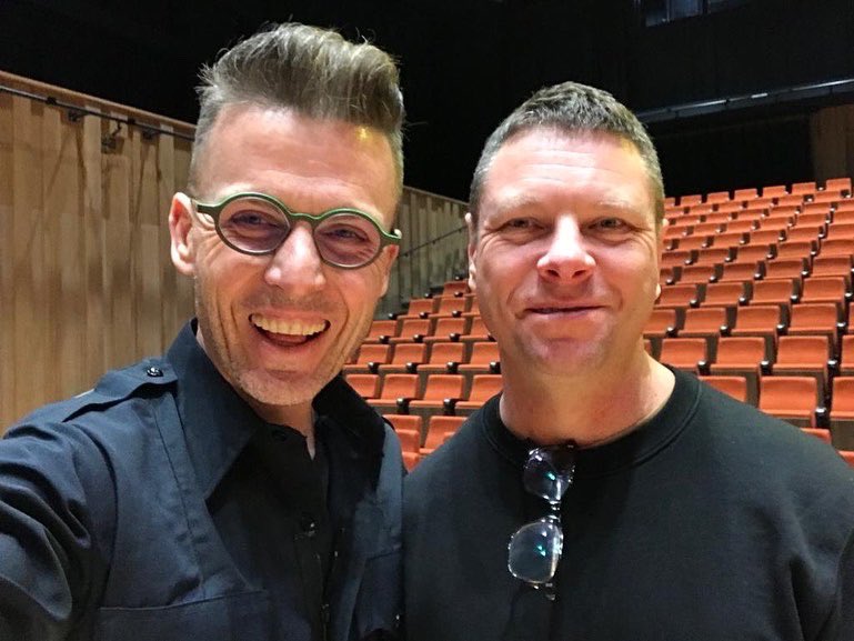 JCrossleyMusic's tweet photo. Audio and video setup time with video wiz Donald Swanepoel and drummer @jonno_sweetman….. it’s on 

Free tickets available to book from @TungAuditorium for tomorrow’s show at 7.30pm for the launch of #inhale https://t.co/BeUkhLBMta
