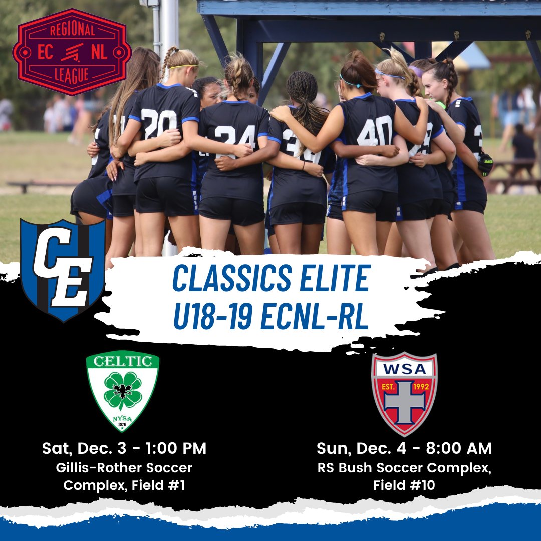 🚘We are back on the road to Oklahoma this weekend for our final weekend fixture of the fall season! Come watch us play @Celtic04_05_RL in OKC on Saturday and @SoccerWSA in Tulsa on Sunday. Let's GO! @ImYouthSoccer @EcnlTexas @ECNLgirls