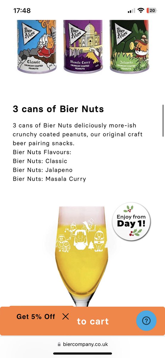 mmeeee's tweet photo. Really disappointed after pre-ordering @BierCompany The Ultimate Craft Beer Advent Calendar 2022 for @chrisallmark it wasn’t exclusive content as advertised. Wrong glass, socks, beer &amp; nuts.. bah-humbug https://t.co/nD6DkSiXmk