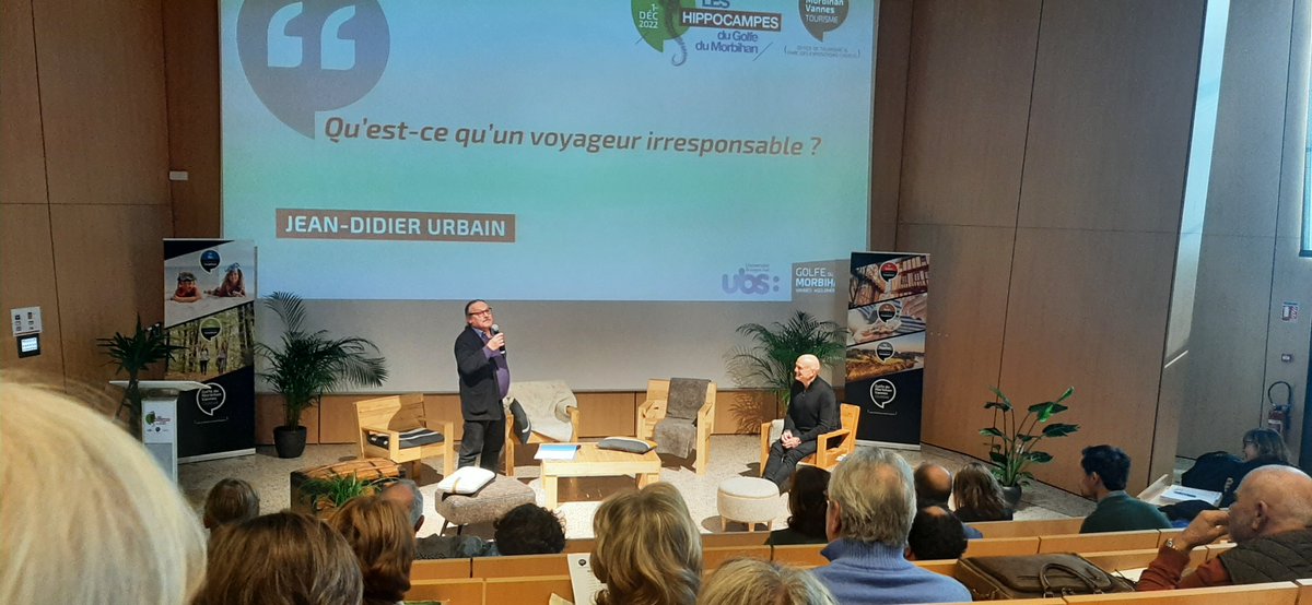 E4THEcs's tweet image. BTS TOUR1 - Participation de 3 étudiantes à #leshippocampes #golfedumorbihan - &quot;Voyager sera-t-il encore responsable ?&quot; Des témoignages qui encouragent à &quot;être optimiste dans l&apos;action&quot;. 
Merci pour ces rencontres !

#lyceejarennes #BTSTourisme #formation #Bretagne