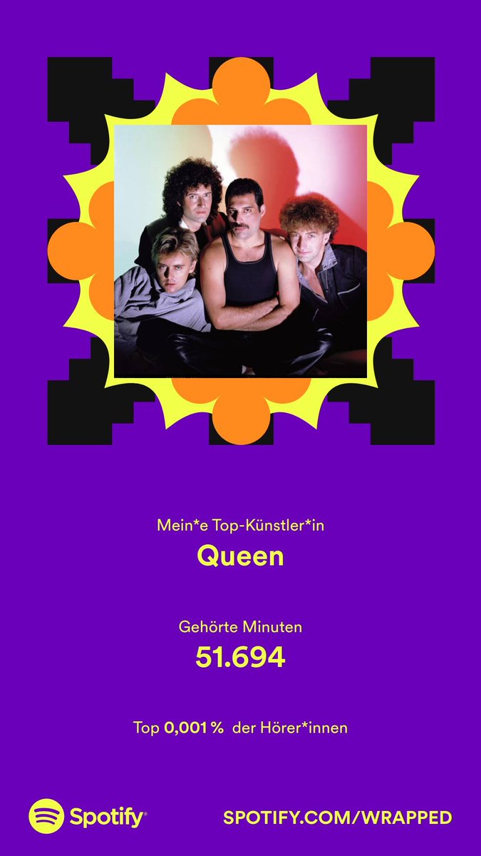 DerMenze's tweet photo. @QueenWillRock @Spotify <3 https://t.co/4a0wuOs2Ms
