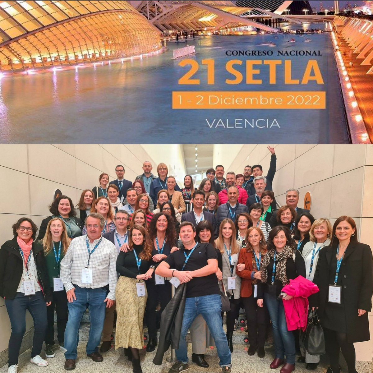 Todos los participantes de <a href="/MutuaUniversal/">Mutua Universal</a> en el 21 congreso de <a href="/SETLA11/">SETLA</a> 
#formación
#equipo
#equipomultidisciplinar
#yotrabajoenunamutua