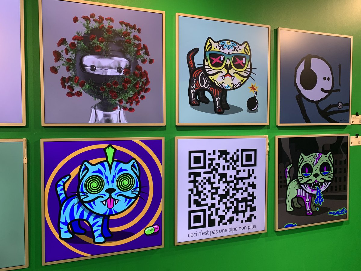 Sandrine___Ada's tweet image. #NFTFactory 
Expo NFT #openscreen 
#web3 #nft #blockchain  #transfonum #expendablecrew  #mbadmb