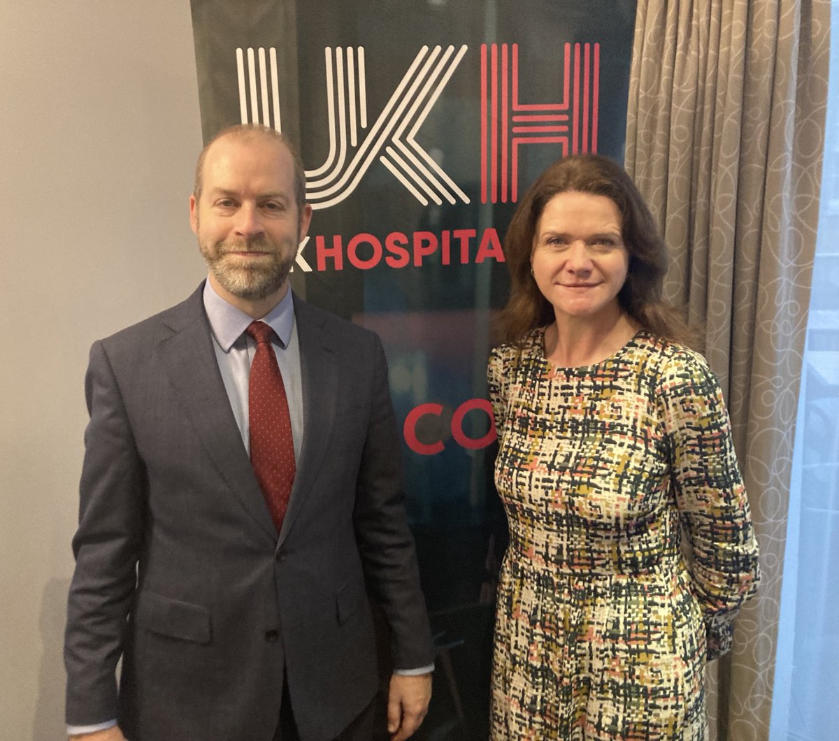 UKHofficial's tweet photo. Earlier today, we met with Shadow Secretary of State 
@beisgovuk @jreynoldsMP and senior representatives from an array of hospitality sub-sectors at a @TheLabourParty_ roundtable for a constructive discussion around the current challenges facing the hospitality sector. https://t.co/EgFgtEatL4