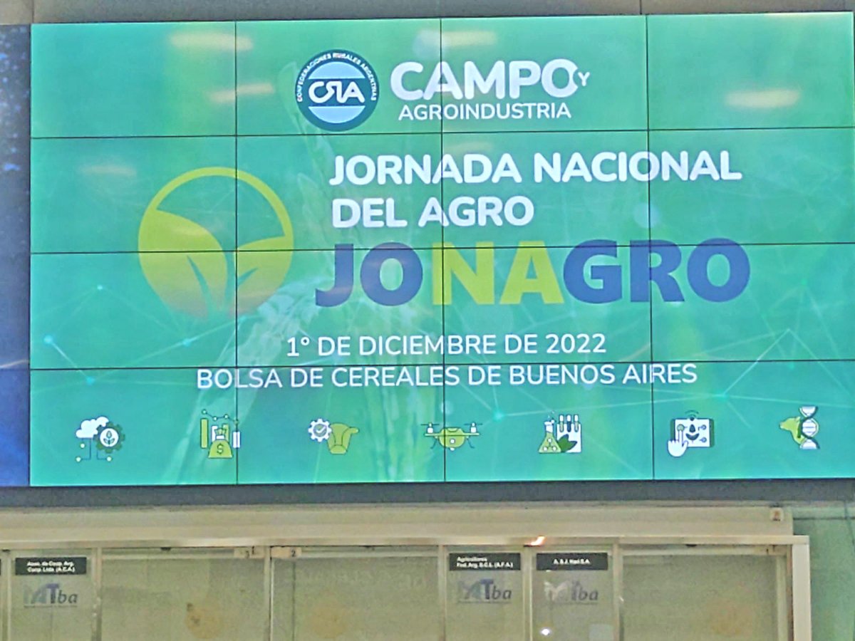 Rurales_FARER's tweet photo. FARER en #Jonagro
Organizada por @CRAprensa se está desarrollando la Jornada Nacional del Agro bajo el lema: "Campo y Agroindustria ¿Pueden caminar juntos? ¿Qué futuro queremos para Argentina?" 
Miembros de @Rurales_FARER se encuentran representando a nuestra entidad. https://t.co/8IpEUoYNCj